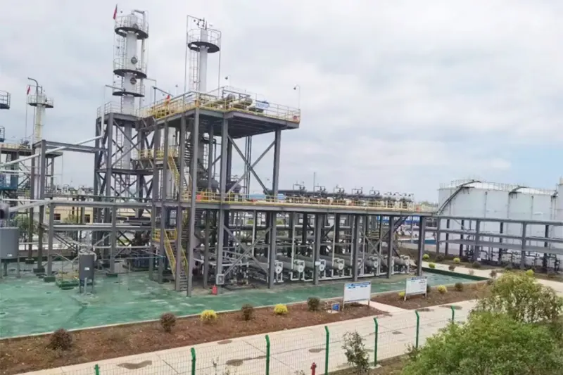 The cases of Pyrolysis Oil Refining Plant