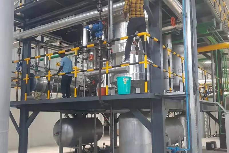The cases of Pyrolysis Oil Refining Plant