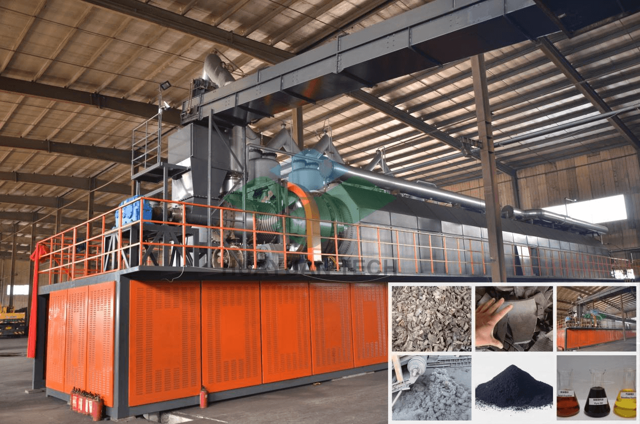 Continuous Waste Tyre Pyrolysis Plant Manufacturer and Supplier
