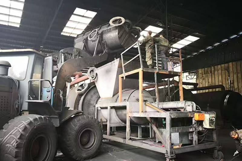 The Cases of Batch model pyrolysis plant