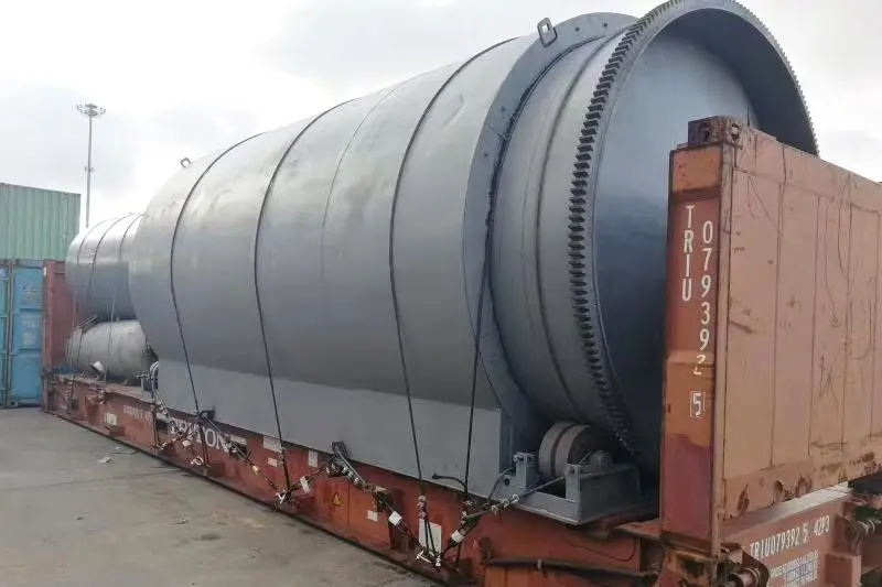 The Cases of Batch model pyrolysis plant