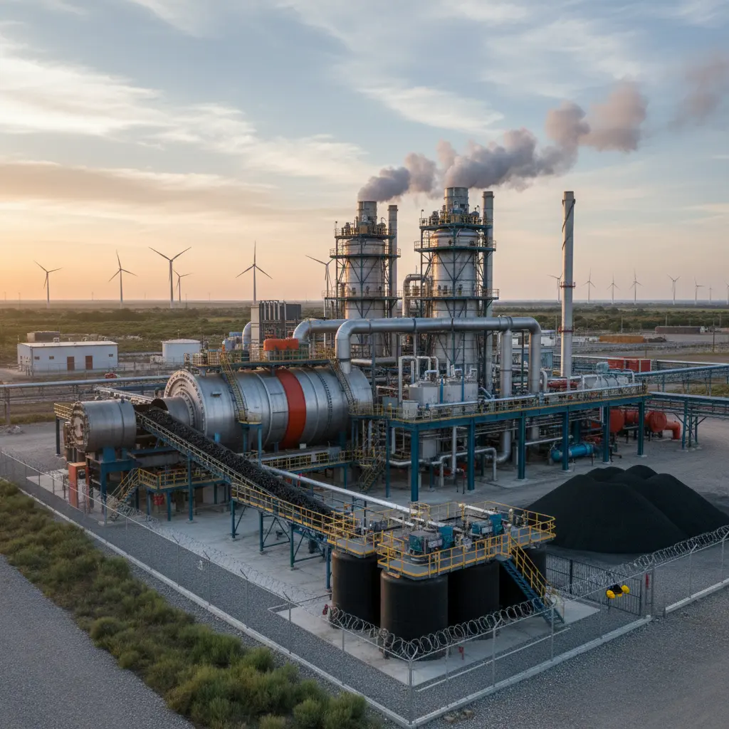 Waste Tire Pyrolysis Plant For Environmental Engineering Projects