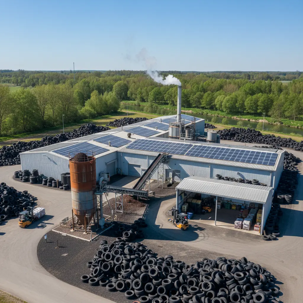 Small Tyre Recycling Plant For Sustainable Waste Management