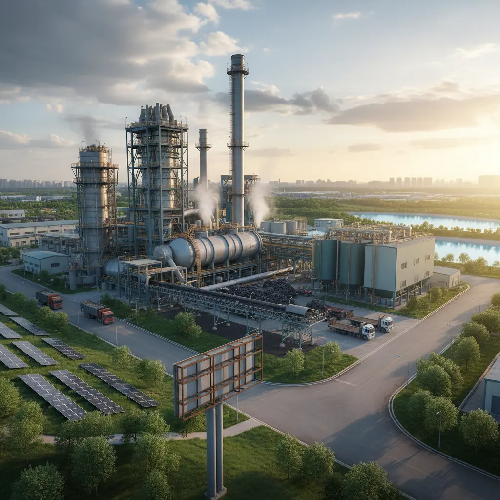 Tyre Pyrolysis Plant For Sale For Environmental Engineering Projects
