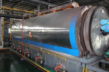 Semi-Continuous Rotary Kiln Pyrolysis Plant