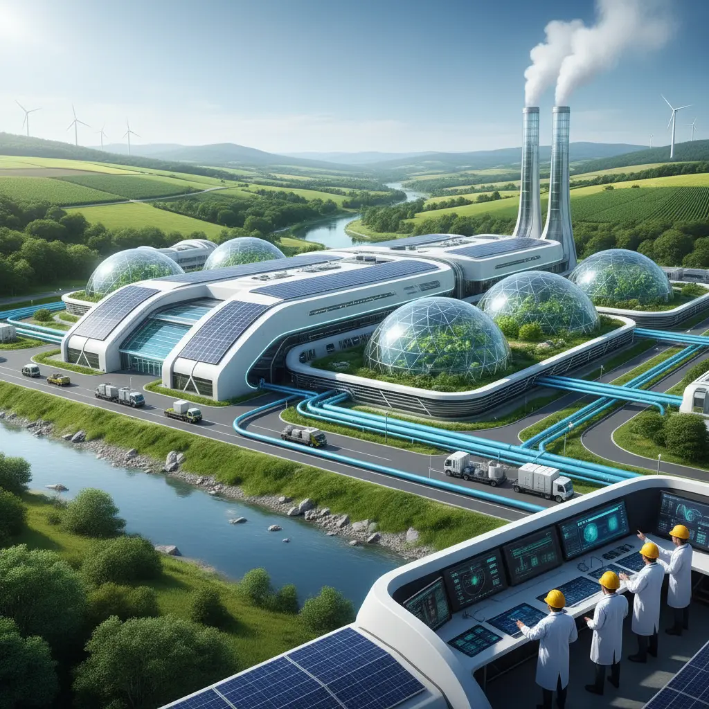 Zero Emission Pyrolysis Plant For Environmental Engineering Projects