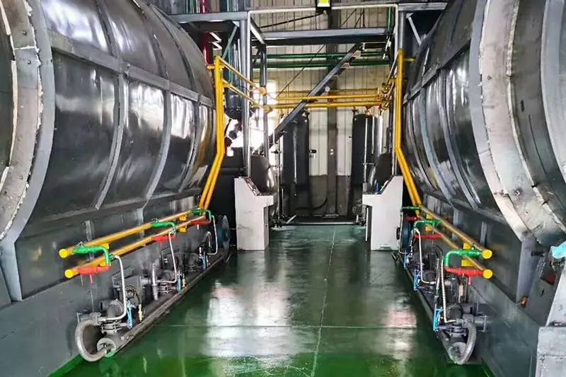 The Cases of Batch model pyrolysis plant