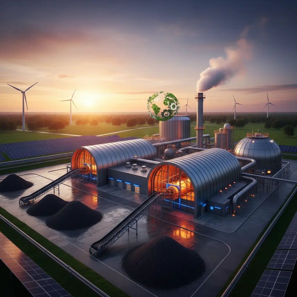 Tyre Recycling Pyrolysis Plant For Sustainable Waste Management